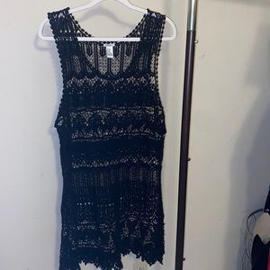 CROCHET TANK TOP/ SWIM SUIT COVER UP